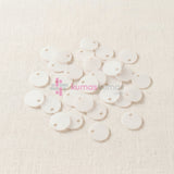Düz Mat Pul - Beyaz