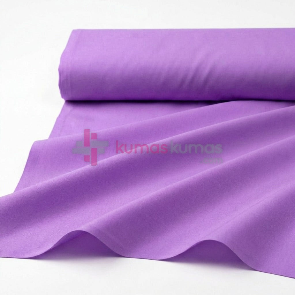 Duz Poplin 685 Acik Mor 2